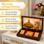 Ram Parivar Ayodhya Mandir Puja Box