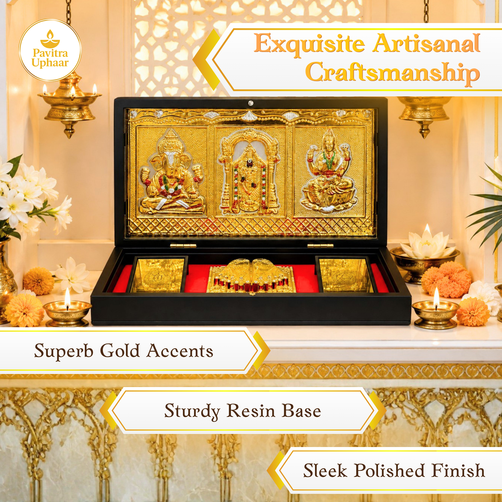 Tridev Puja Box