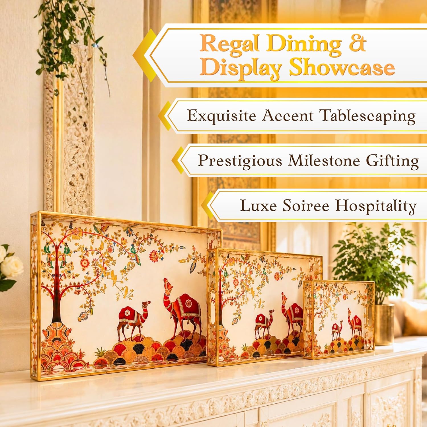 Royal Camel Tray Set (Medium) - image 4
