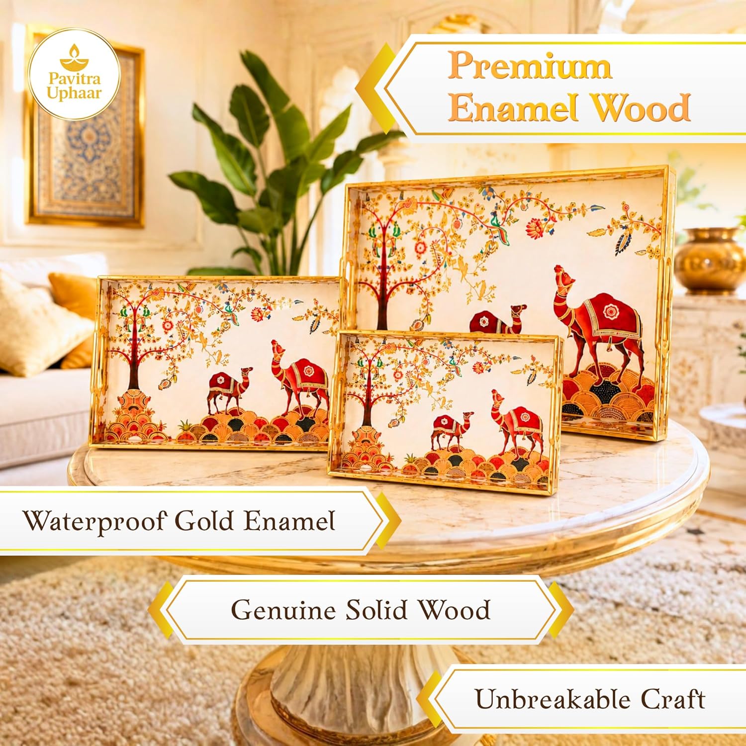 Royal Camel Tray Set (Medium) - image 3