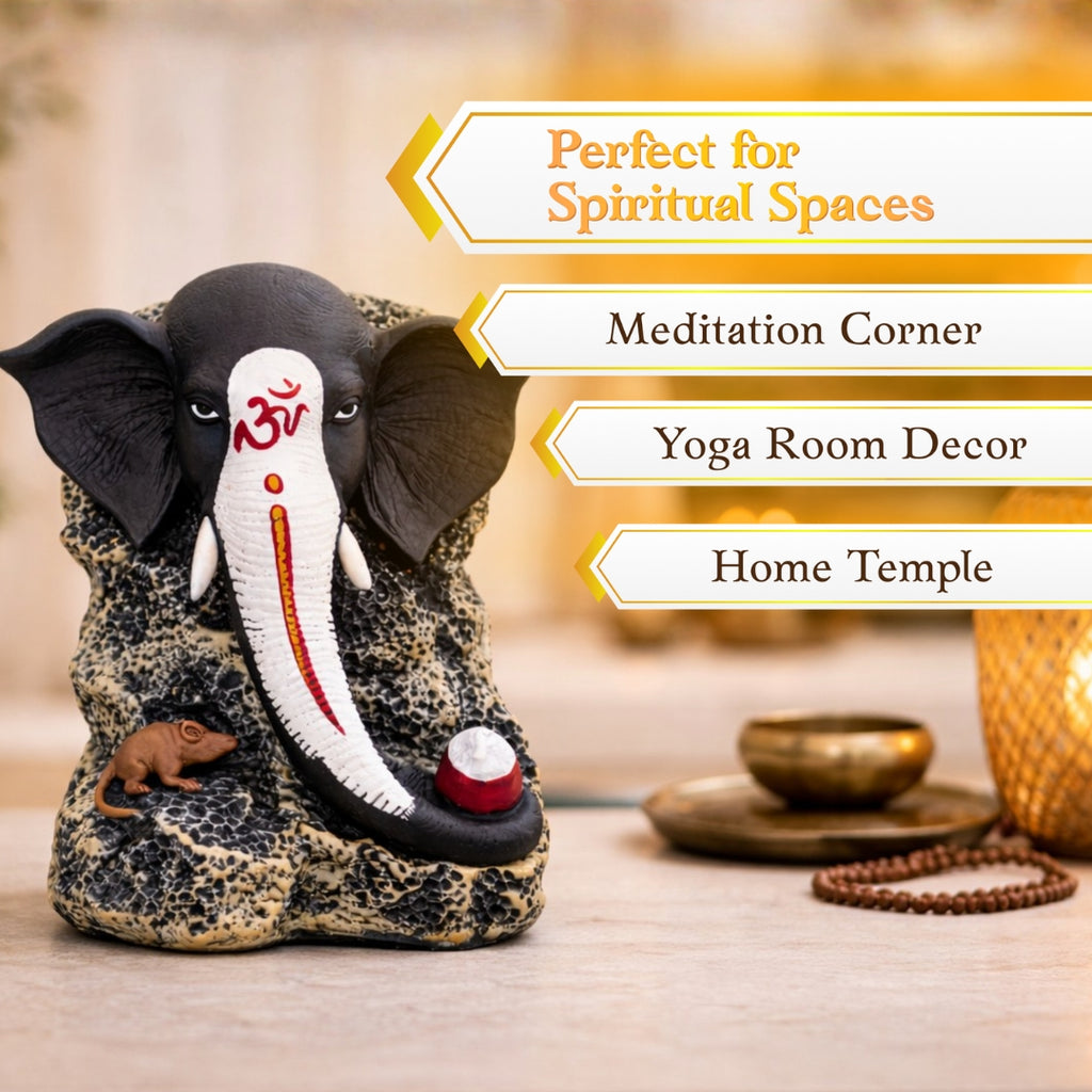 Ascetic Ganesha Meditation Idol
