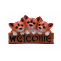 Dog Welcome Showpiece | Three Puppy Figurine for Home Entrance | Decorative Welcome Sign | Gift for Housewarming & Home Décor - image 1