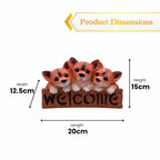 Dog Welcome Showpiece | Three Puppy Figurine for Home Entrance | Decorative Welcome Sign | Gift for Housewarming & Home Décor - image 5