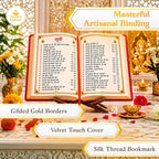 Aarti Sangrah Book Hindi | Aarti, Chalisa & Mantras | Luxury Velvet Binding | Pooja Book | 300 GSM Premium Pages | Perfect for Gifting - image 3