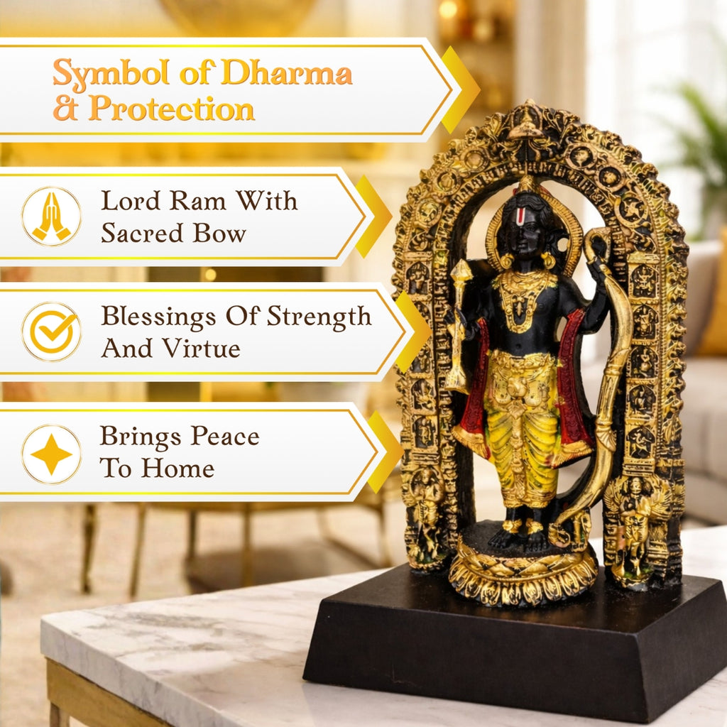 Ram Lalla Idol with Sacred Bow
