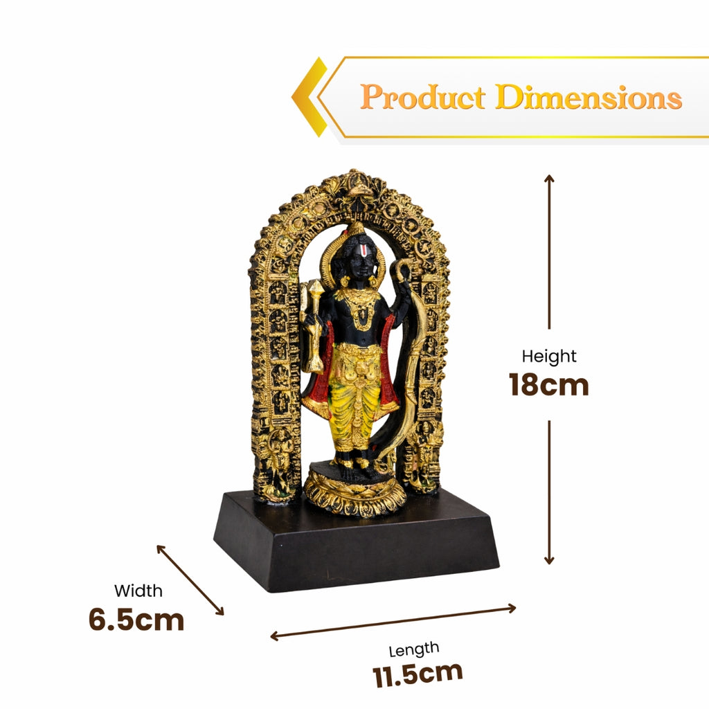Ram Lalla Idol with Sacred Bow