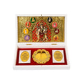 Jai Ambaji Ma Various Avatars Puja Box with Gold Diya