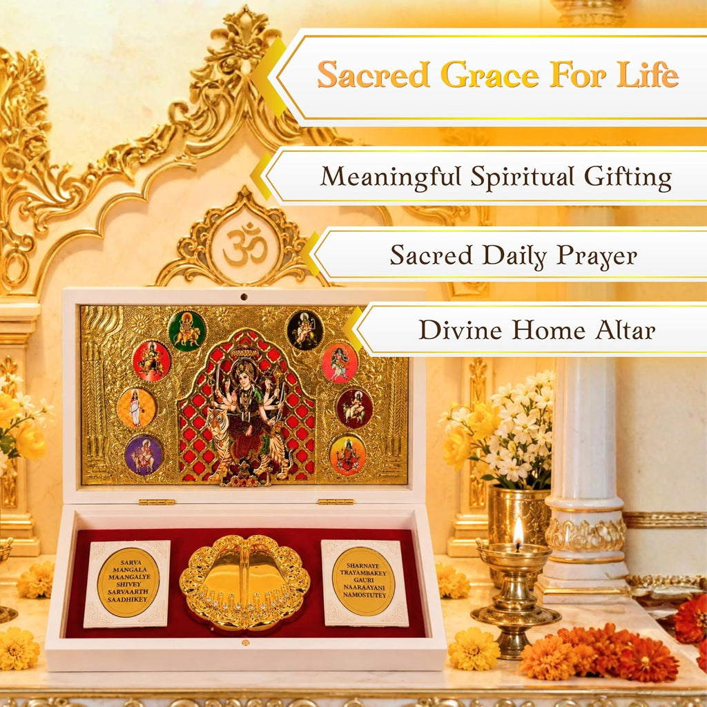 Jai Ambaji Ma Puja Box open display view